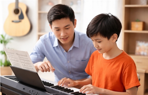 dạy đàn organ tại nhà cho trẻ em