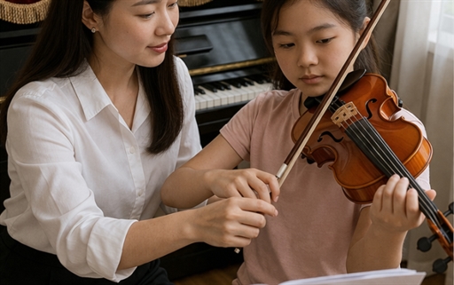 gia sư violin tại nhà tphcm