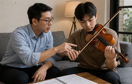 dạy đàn violin cho người mới bắt đầu